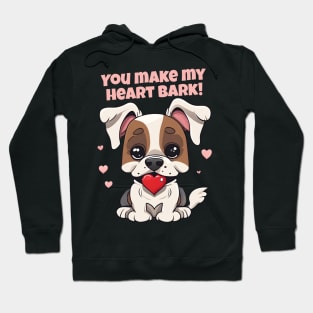 Dog Love: Make My Heart Bark Hoodie